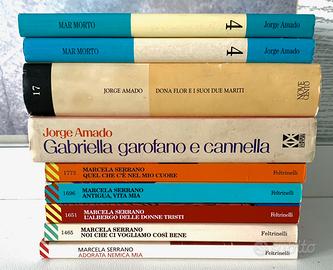 Libri di Jorge Amado e Marcela Serrano