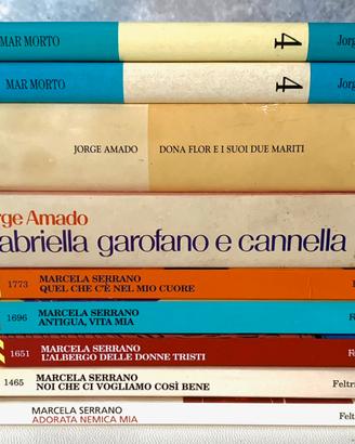 Libri di Jorge Amado e Marcela Serrano