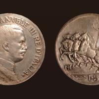 5 Lire 1914 Falsa