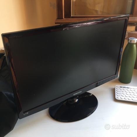 Schermo monitor PC + tv Samsung LED 23" 24" usato  Lucca