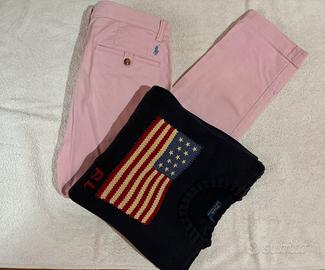 Polo Ralph Lauren Chino Rosa Slim Fit W30 L30