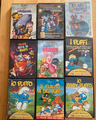 DVD Cartoni animati prima infanzia