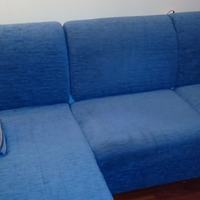 Divano letto matrimoniale con penisola