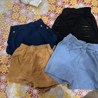 Set 4 pantaloncini neonato