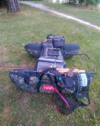Belly boat pesca Hart usato