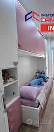 Armadio e struttura letto singolo