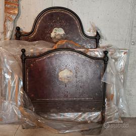 letto in ferro battuto 
