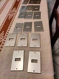 30 placche alluminio BTicino magic