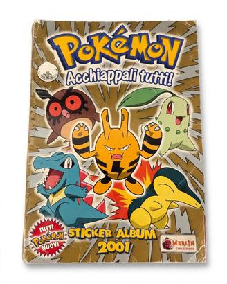 Album figurine Pokémon Merlin 2001 completo