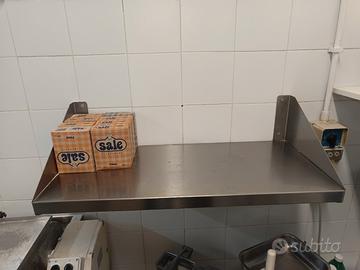 Mensola acciaio inox 