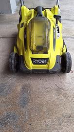 Rasa erba elettrico con batteria