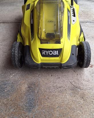 Rasa erba elettrico con batteria