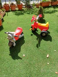 TRICICLO E MINI MOTO GIOCATTOLO