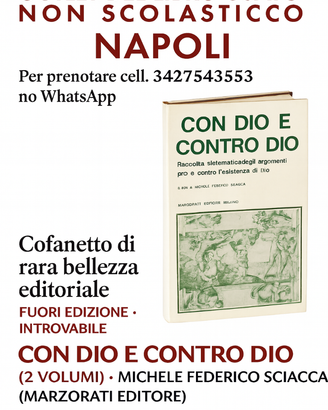 Con Dio e contro Dio – Michele Federico Sciacca