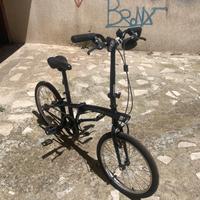 Bici pieghevole FOLD 100 nera