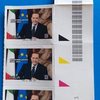 Francobolli Commemorativi Silvio BERLUSCONI