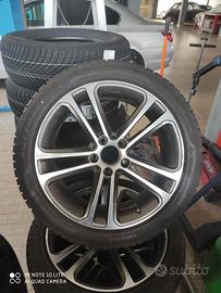 Ruote complete Mercedes Pirelli Sottozero 18