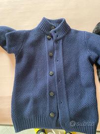 Drumhor giacca di lana blu da uomo, taglia 42?