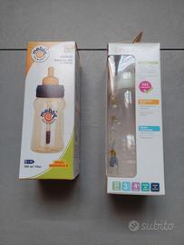 Biberon 0+ e 4+ mesi
