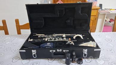 Clarinetto Basso Jupiter Sib al Mib + Vandoren B40