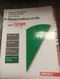 Matematica.verde 3A 3B con tutore, libro di testo