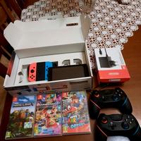 Nintendo switch più Joistick e 3 giochi