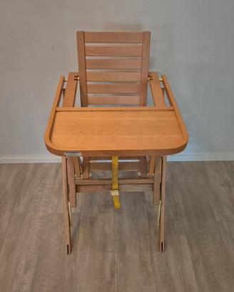 seggiolone in legno foppapedretti 