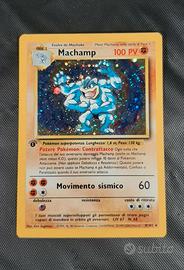 Machamp 8/102 first edition Holo Rare Base Set