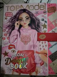 rivista  per bambine disegna la moda