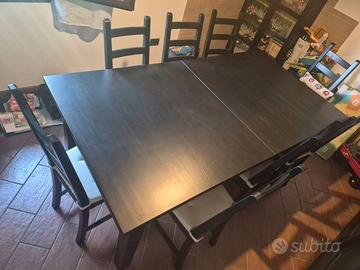 Tavolo Allungabile IKEA (200-300 cm) + 8 Sedie