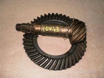 COPPIA CONICA 10X43 X MOTO AGRICOLA VALENTINI