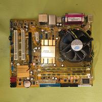 Scheda madre ASUS P5KPL-CM + CPU INTEL