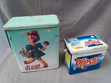 DIXAN PRESTO IN METALLO - ANNI '80-'90 - Vintage.