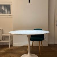 Tavolo copia autenticata Saarinen Knoll - carrara