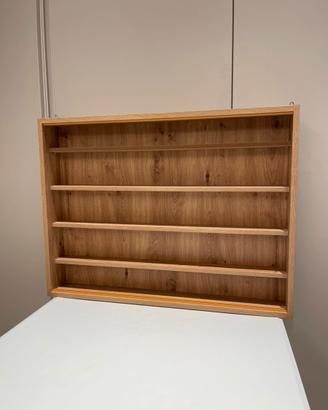 Espositore oggetti da collezione; bacheca da muro