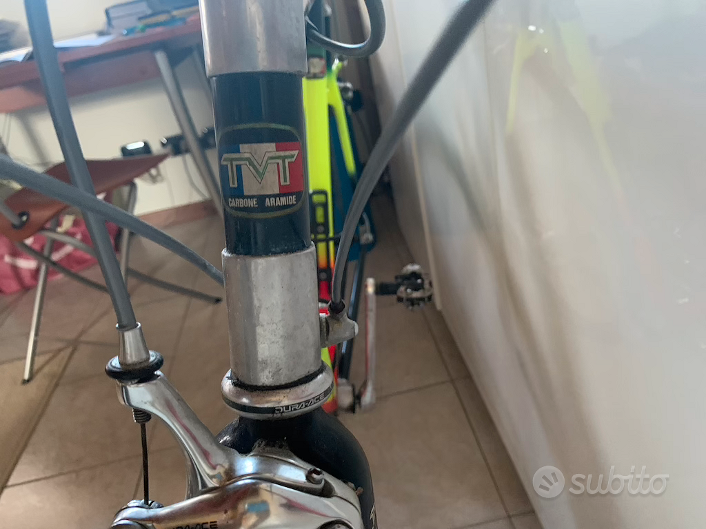 TVT 92 Greg LeMond Carbonio Anni '90 Vintage Biciclette In