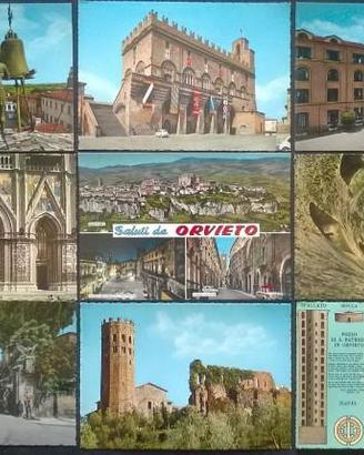 Terni-Orvieto - Lotto di 22 cartoline Cecami a col