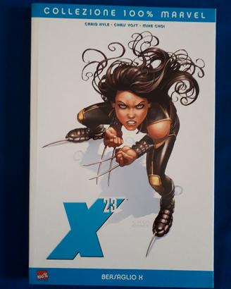 X-23 (Marvel 100%) con Wolverine, Cap America