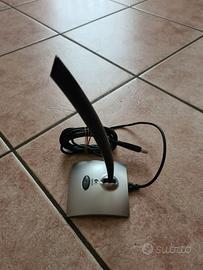 microfono logitech e borsa notebook nuova