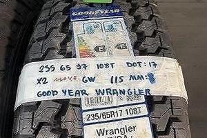 Goodyear wrangler 235 65 17
