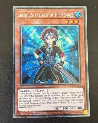Carta Yu-Gi-Oh! Shurit, Strategist of the Nekroz