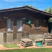 Casetta legno da giardino 4 x 4 mt