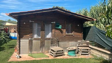 Casetta legno da giardino 4 x 4 mt