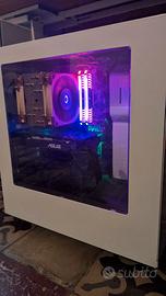 PC Workstation/Gaming AMD 5950x bianco