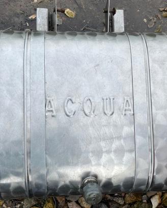 tanica inox acqua potabile 40 litri con rubinetto