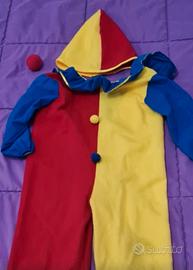 Costume carnevale da pagliaccio Clown 3_6 anni