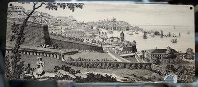 Vecchia decorazione interno carrozze ferroviarie