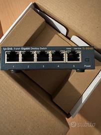 TP-Link TL-SG105 Switch 5 Porte Gigabit
