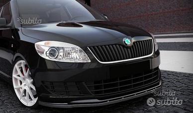 LAMA SPOILER PARAURTI SKODA FABIA 2 restyl 10-14