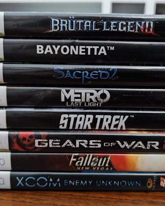 LOTTO 8 Giochi XBOX 360 PAL - Completi